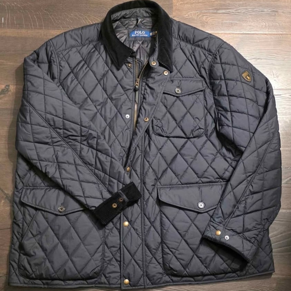 Ralph Lauren Dark Quilted Jacket